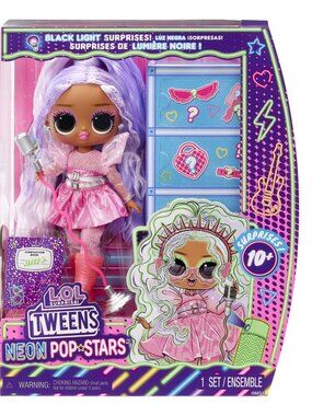 LOL Surprise! Tweens Neon Pop Stars Kitty K Fashion Doll - New / Sealed